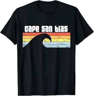 I Love Cape San Blas Florida FL Atlantic Ocean Wave T-Shirt