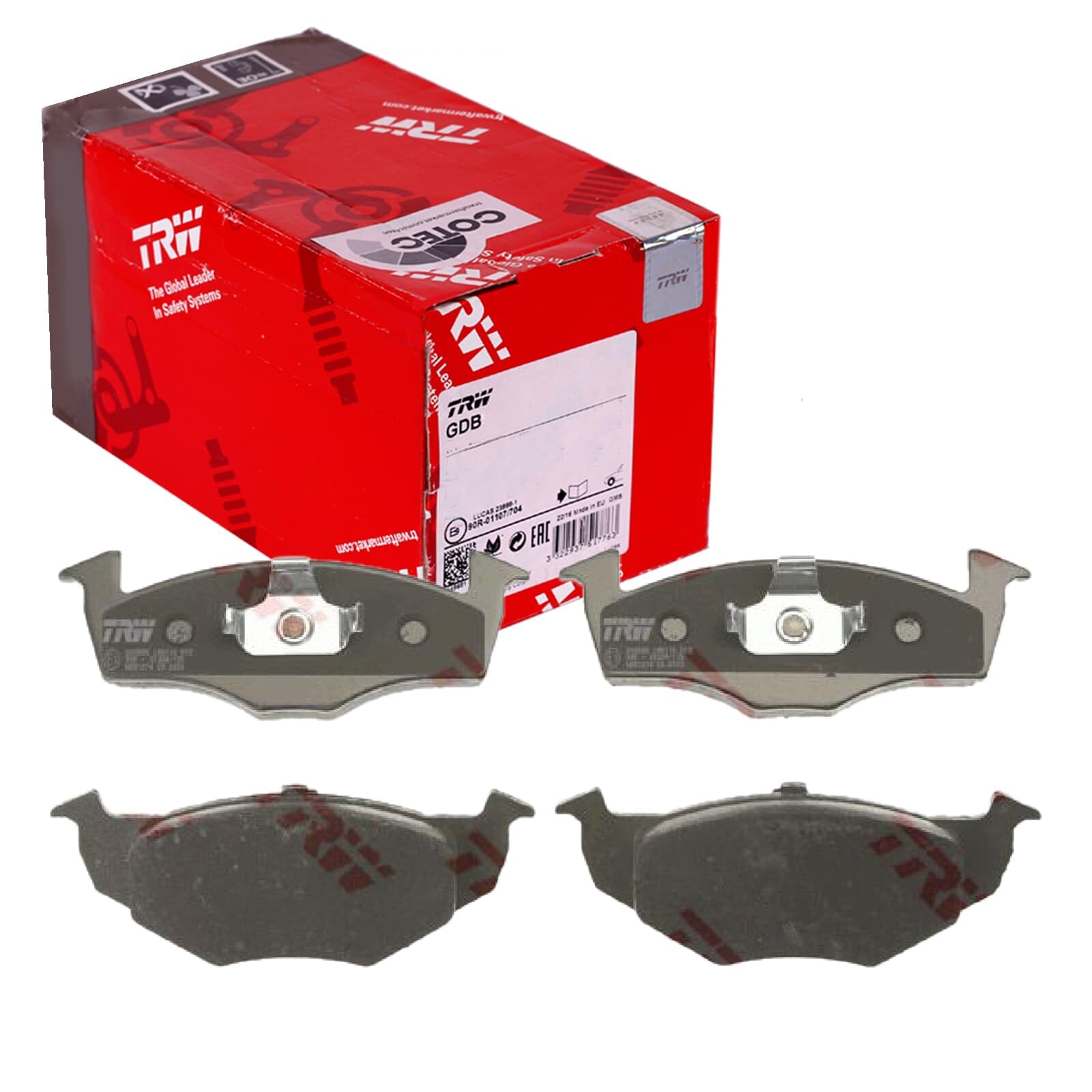 TRW Automotive AfterMarket GDB1274 pastilla de freno