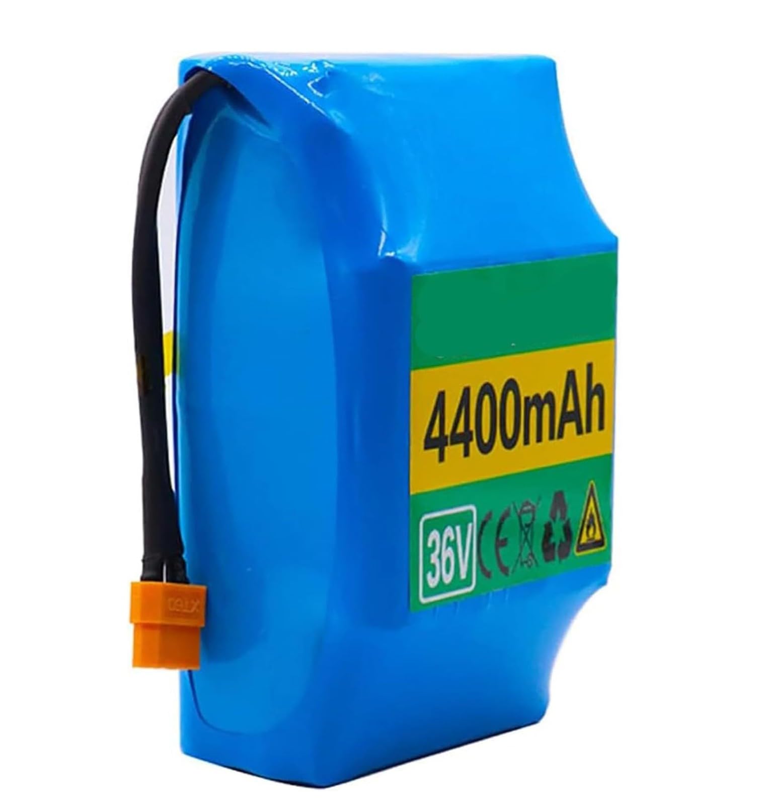 Batterie Lithium-ION 36 V 4400 mAh pour Hoverboard, 36 V 10S2P 4,4 Ah, pour vélo électrique, Hoverboard, Trottinette XT60 Plug