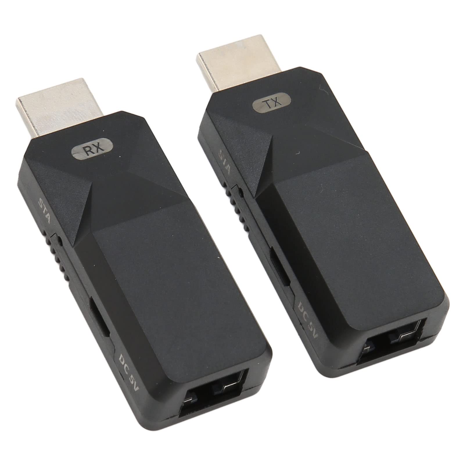 Transmisor y Receptor Inalámbrico HDMI, 1080P 60Hz Kit Extensor Inalámbrico HDMI Adaptador de Extensión de Interfaz Multimedia HD para Computadora de TV