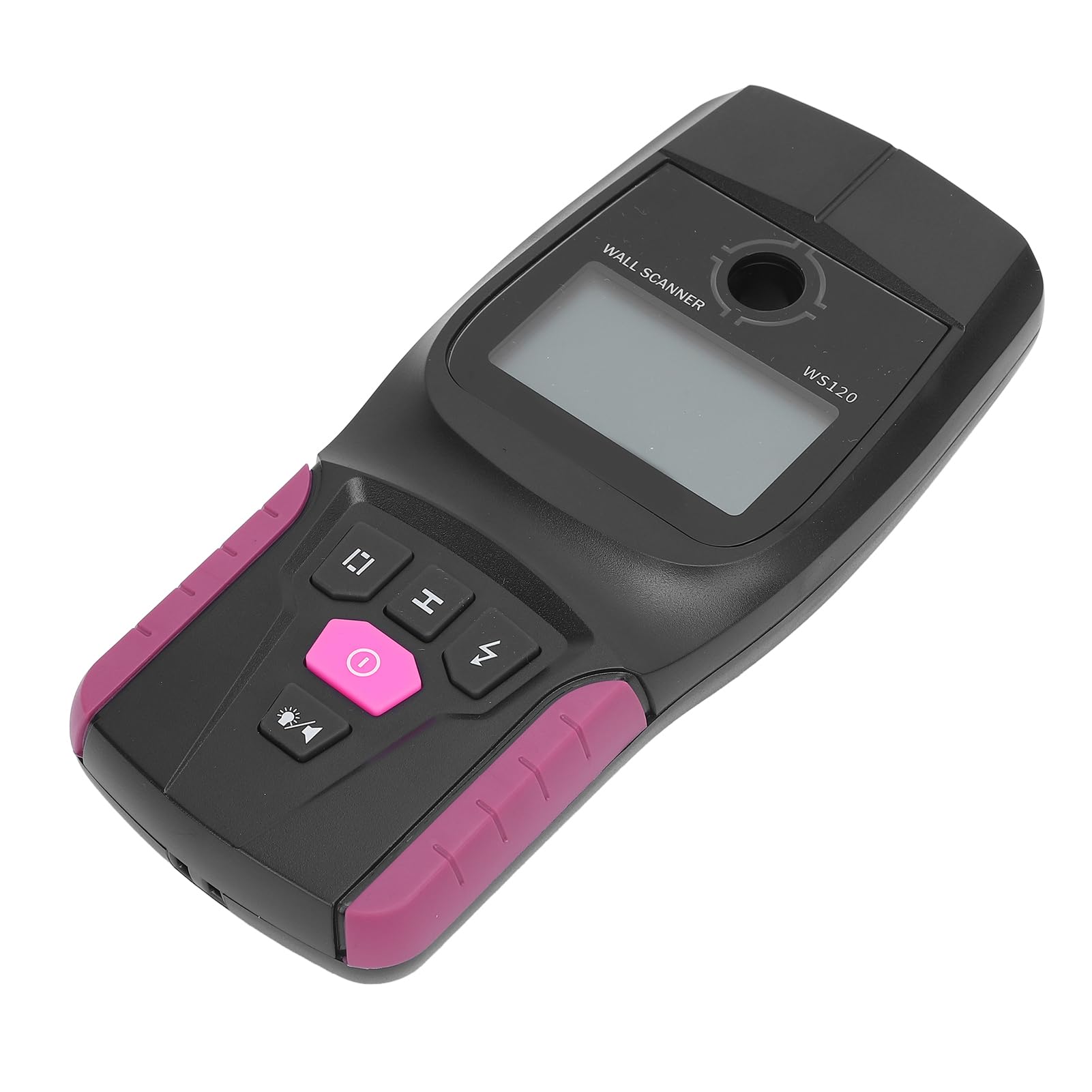 Buscador de Vigas 5 en 1 Escáner de Pared Detector de Vigas de Metal Localizador de Tuberías de Haz de Alambre de CA de Madera con Pantalla LCD Alarma de Audio para Construcción