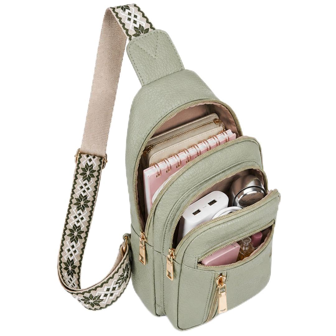 Premium Sling Crossbody Bag for Women | PU Leather Crossbody Bag | Trendy shoulder bag for women | Adjustable Shoulder Strap | Lightweight Travel Bag & Daily Use-image-44