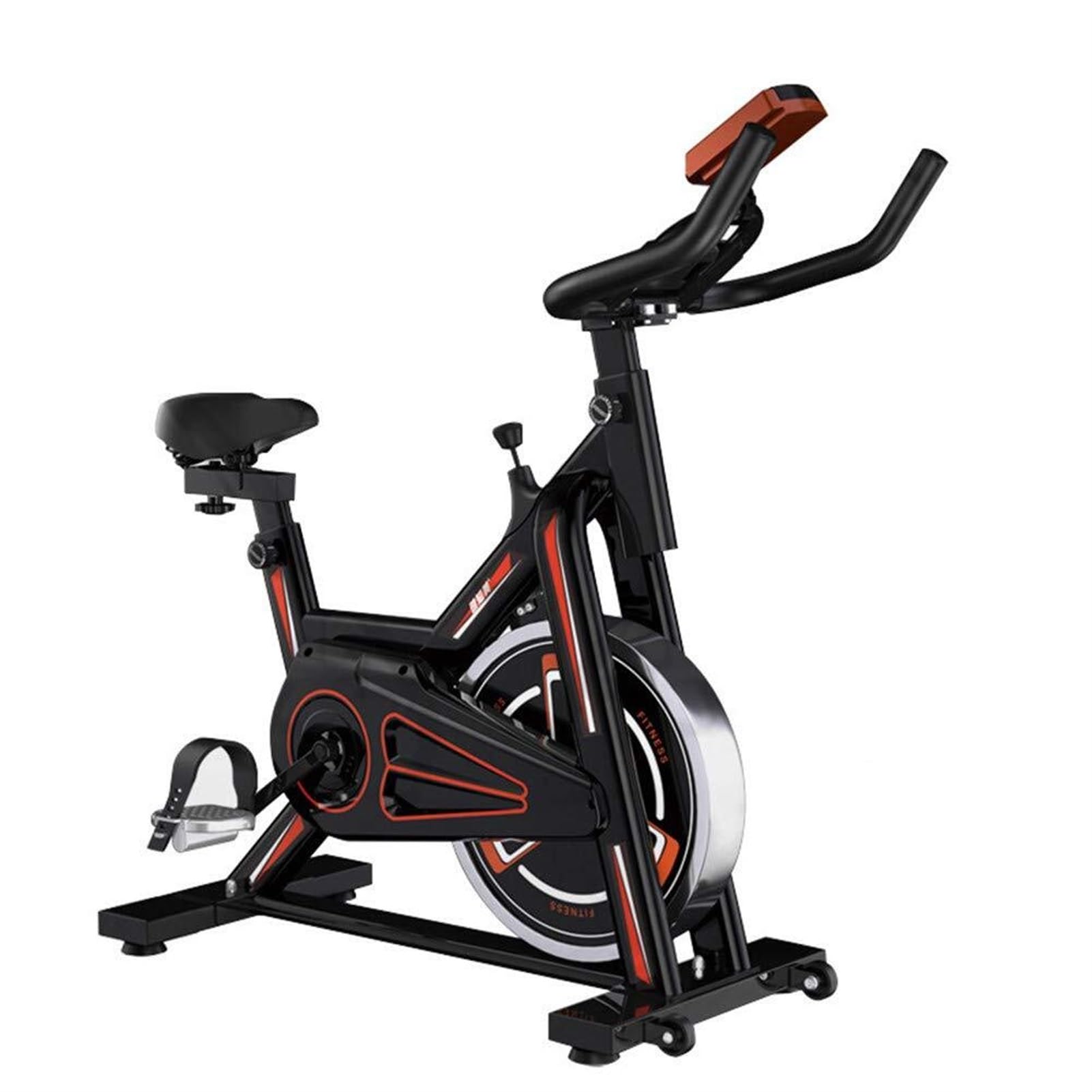 Trening aerobowy i jazda fitness Rower spinowy, rower spinningowy, rower treningowy Jazda na rowerze stacjonarnym do użytku w domu/siłowni z uchwytem, pulsometrem, wyświetlaczem LCD