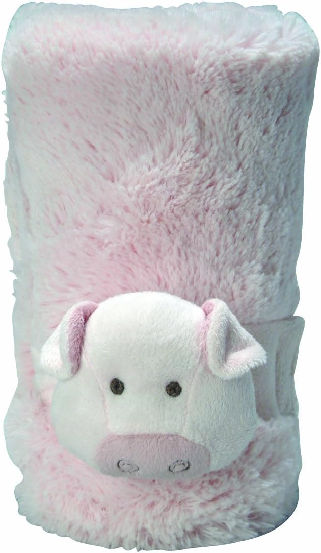 Pickles Mon Ami Stroller Blanket, Peggy Pig