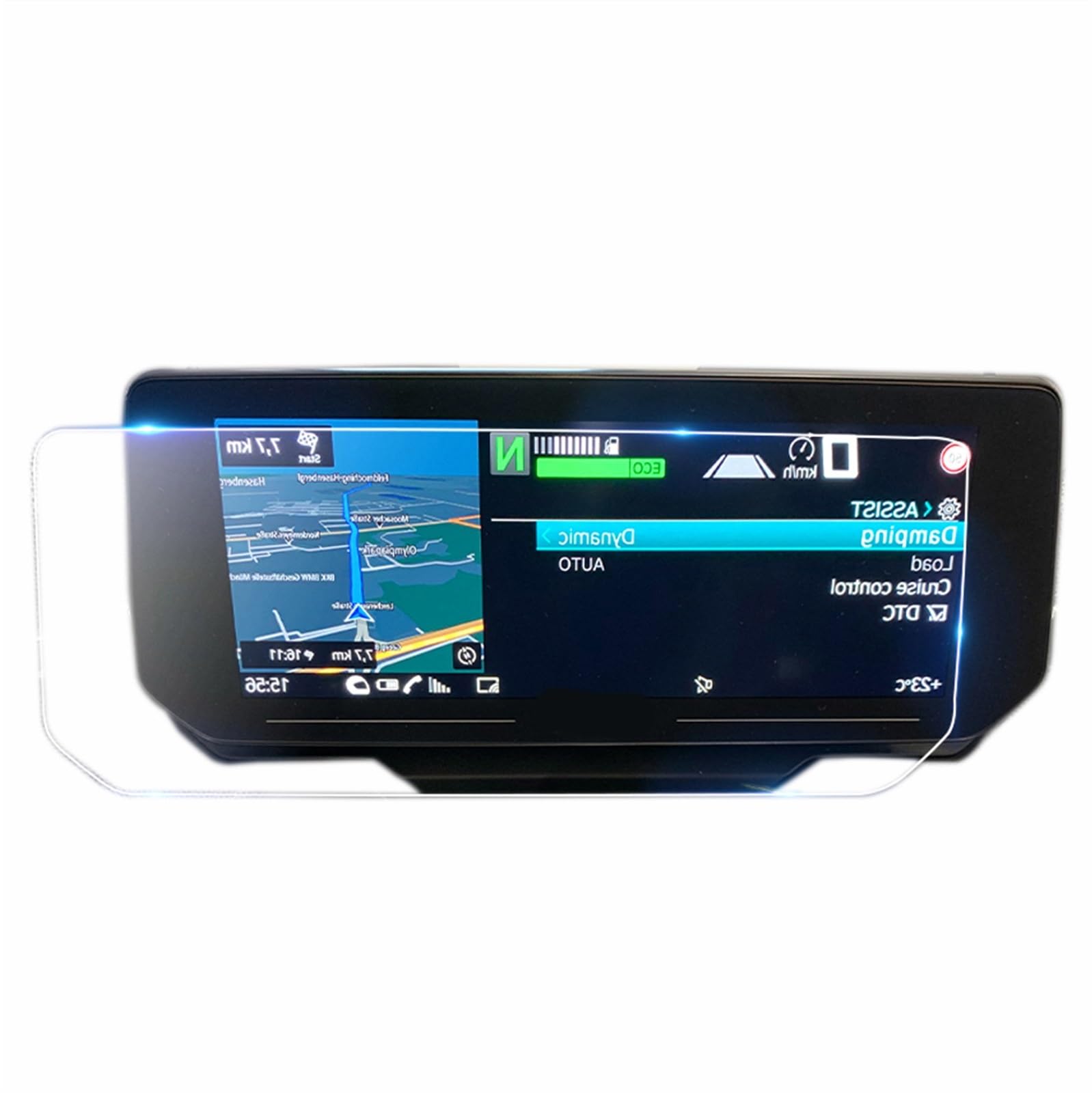 Film protecteur d'écran moto pour BMW R 1250 RT 2021+ anti-rayures 2 pièces