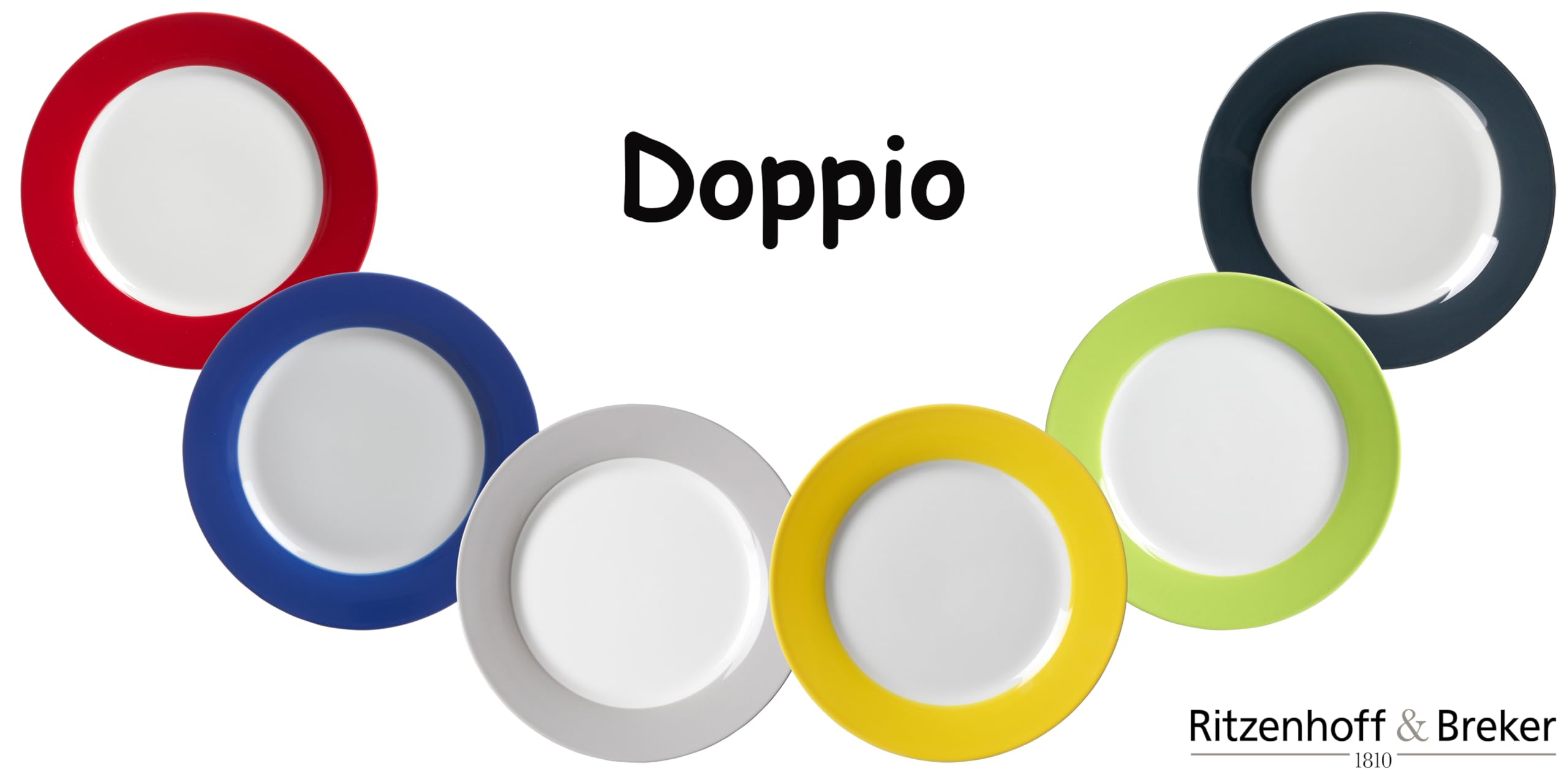 Kaffeeservice Doppio, 12-teilig, Blau