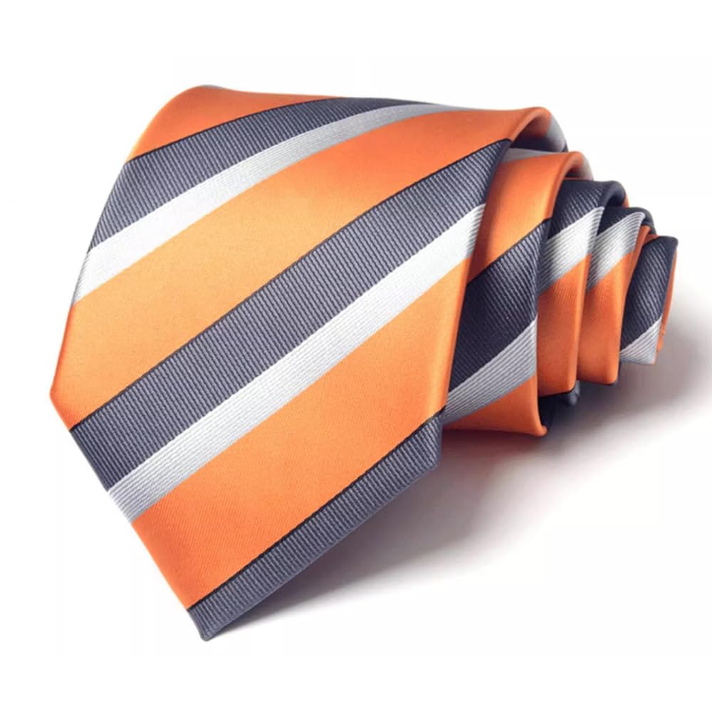 Fashion 3.5'' Ties for Men Business Wedding Necktie 9CM Checkered Striped Plaid Polka Dot Neck Tie Gift Box