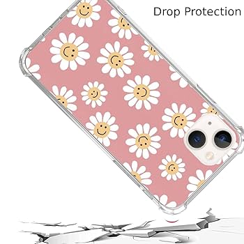 Amazon.com: Indie Smile Face Flower Daisy Power Phone Case