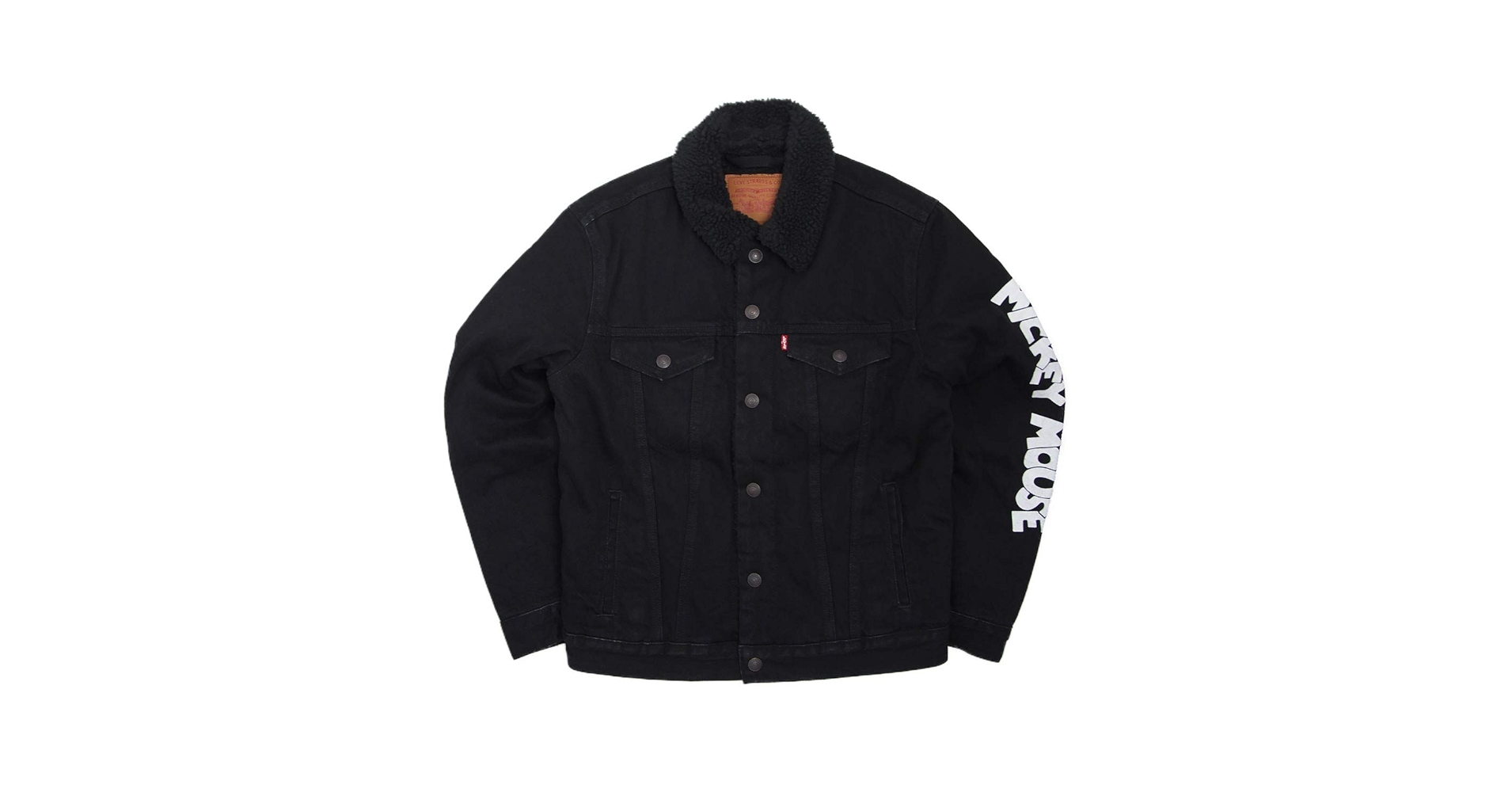 LEVI'S ミッキーマウス ブラックデニムジャケット M 中古・古着通販】LEVI'S (リーバイス) Disney (ディズニー