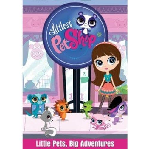 Miniatura 3 de Littlest Pet Shop Double Feature Littlest Pet Shop Lights, Camera, Fashion! The Littlest Pet Shop Little Pets, Big Adventures (2 DVD Disc Set)