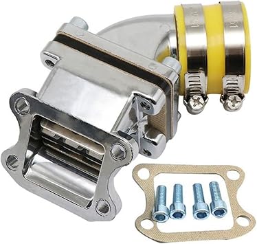 AF18/28/27 50cc High Performance Racing Intake Manifold Inlet Pipe for CX/ZX/SE/SK/SA50 Motorcycle carburetor partsYellow