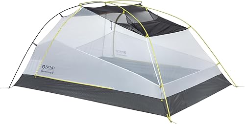 Miniatura 17 de NEMO Equipment Dragonfly OSMO Ultralight Backpacking Tent Brote de abedul / Goodnight Gray,Brote de abedul,Niebla,https://www.amazon.com/dp/undefined