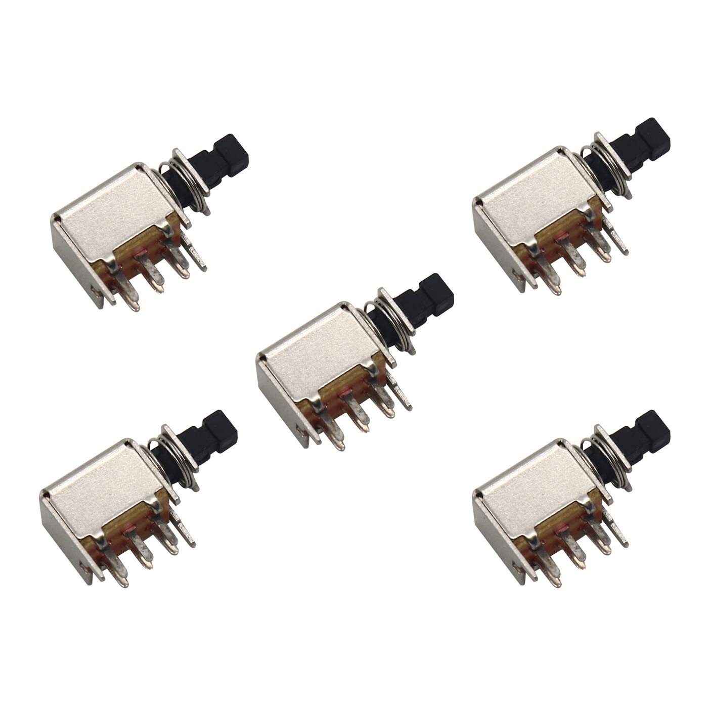 Electronic Spices PACK OF 5 Horizontal locked push button switch with 6 pins (B08N58KSLG) Amazon Price History, Amazon Price Tracker