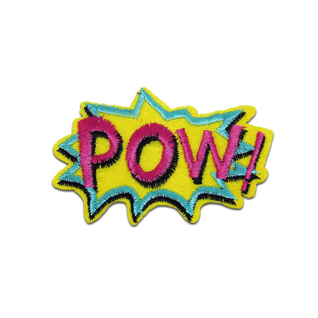 Catch The Patch 'POW!' Comic-Aufnäher (5,2x7,3 Cm) – Zum Aufbügeln Oder Aufnähen