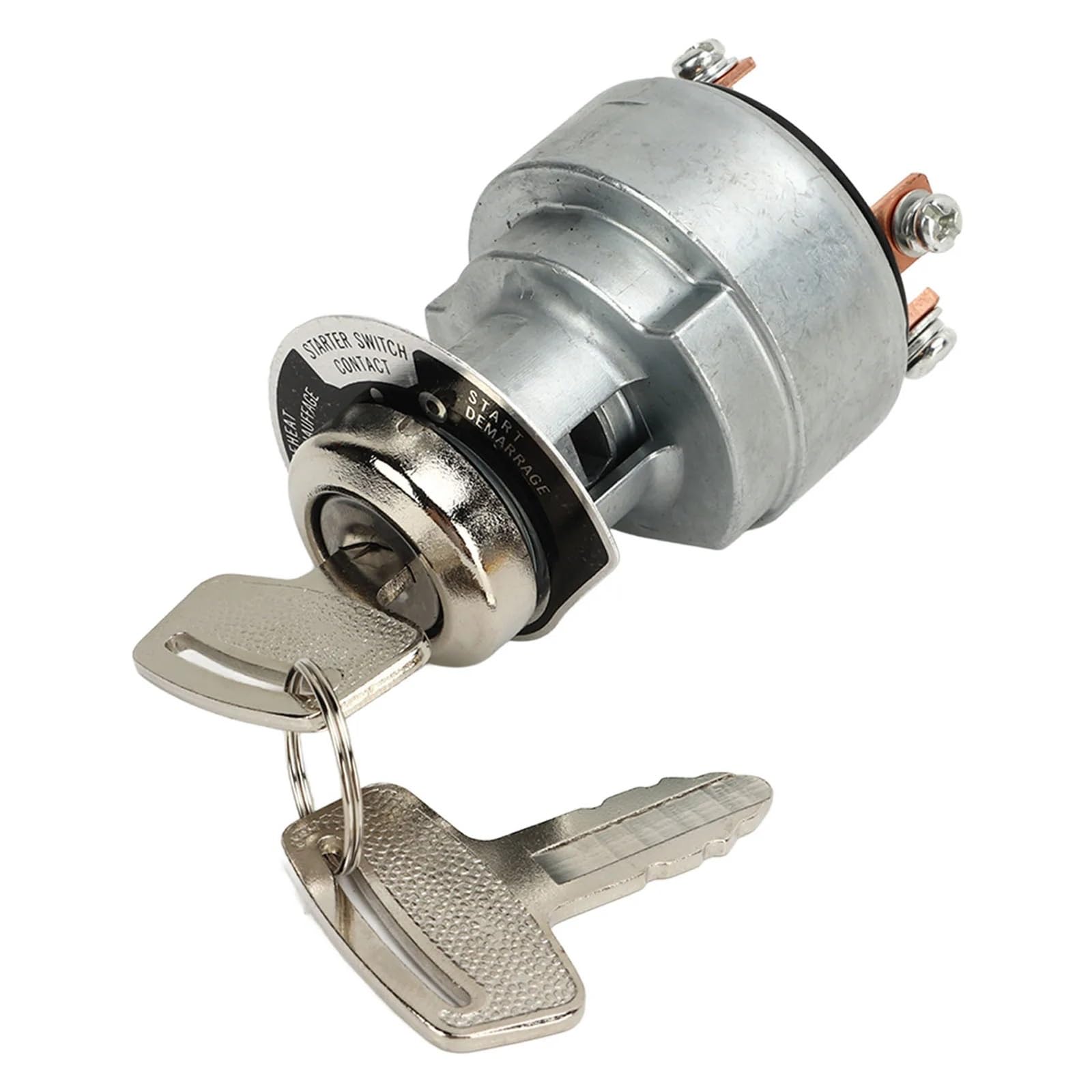 Cilindro di accensione 1E013-63590 183827 Interruttore a chiave di avviamento e accensione adatto per motore Kubota D722 D902 D1005 D1105 D1305 V1205 V1305 V1505