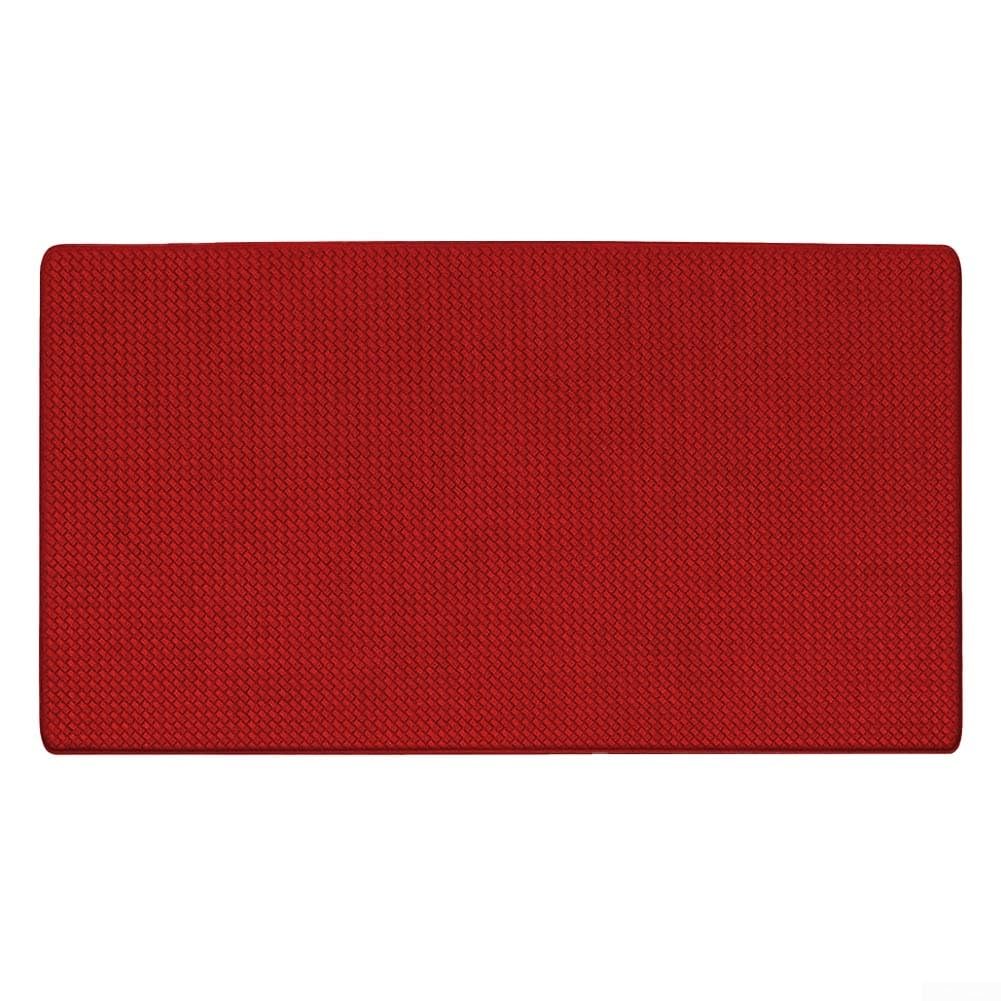 Tapis de sol antidérapant ZYWUOY rouge 45x75 cm anti glissade PVC