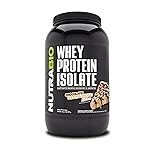 NutraBio 100% Whey Protein Isolate Protein Powder, 25g Protein with Complete Amino Acid Profile, Non-GMO, Soy & Gluten Free, Low Carb, Low Calorie Whey Protein Powder, Chocolate Peanut Butter, 2 Lbs