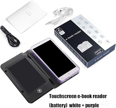 Interactive Learning Clear Display Book with 5 E-Reader Writing Tablet PDF EPUB Reader Book