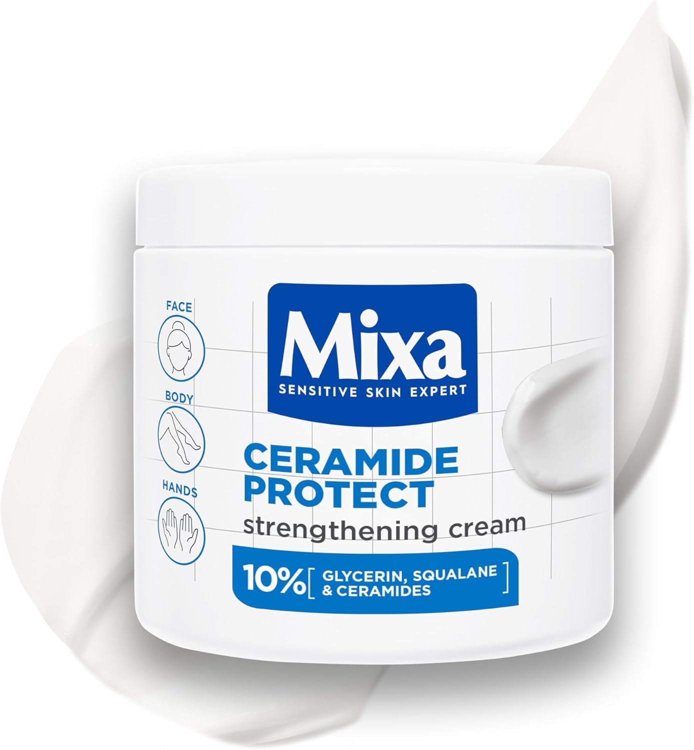 Mixa Body Cream Ceramide Protect Strengthening Cream 400ml