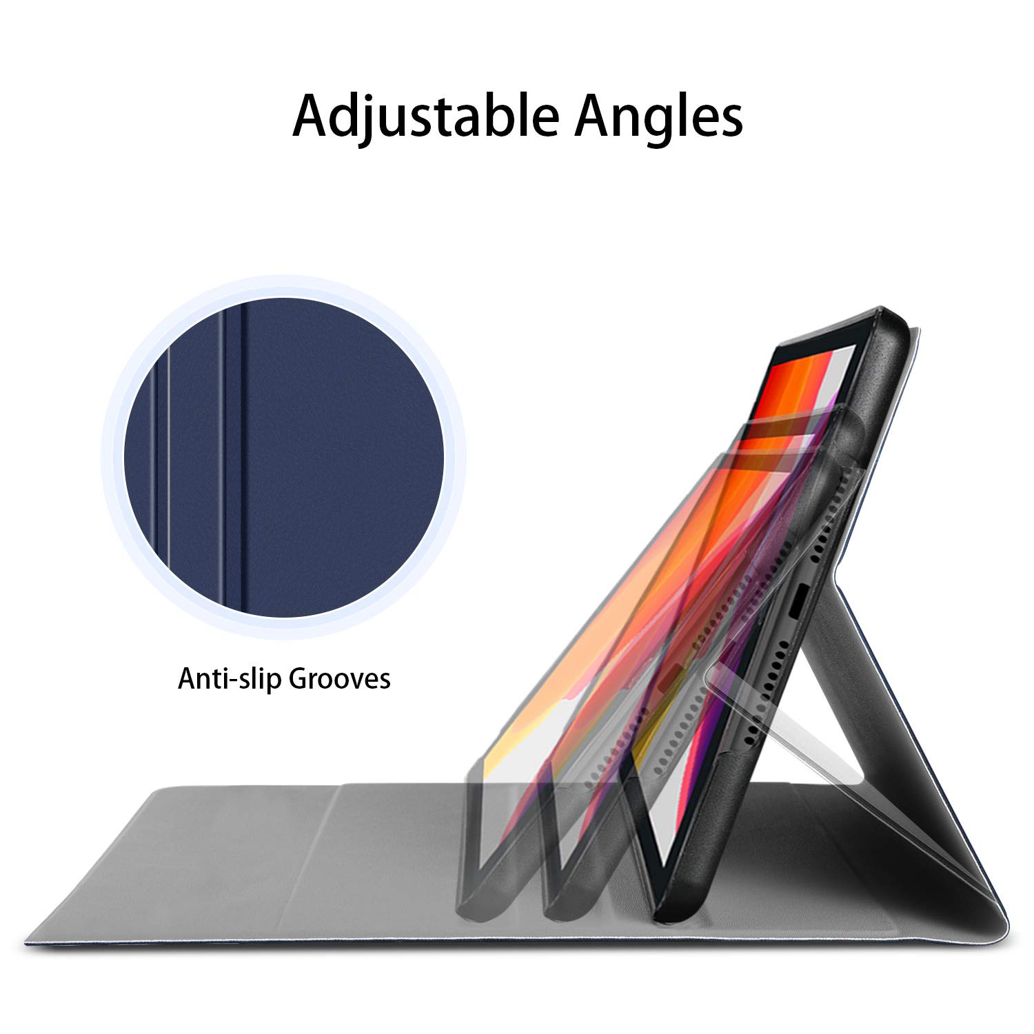 Amazon.co.jp: iPad 10.2インチ 第7世代 超薄レザーケース付き