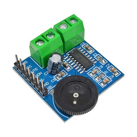 Hailege 5pcs PAM8403 Two-Channel Double Track Power Amplifier Module Mini Adjustment PAM8403 Volume Amplifier Boards for