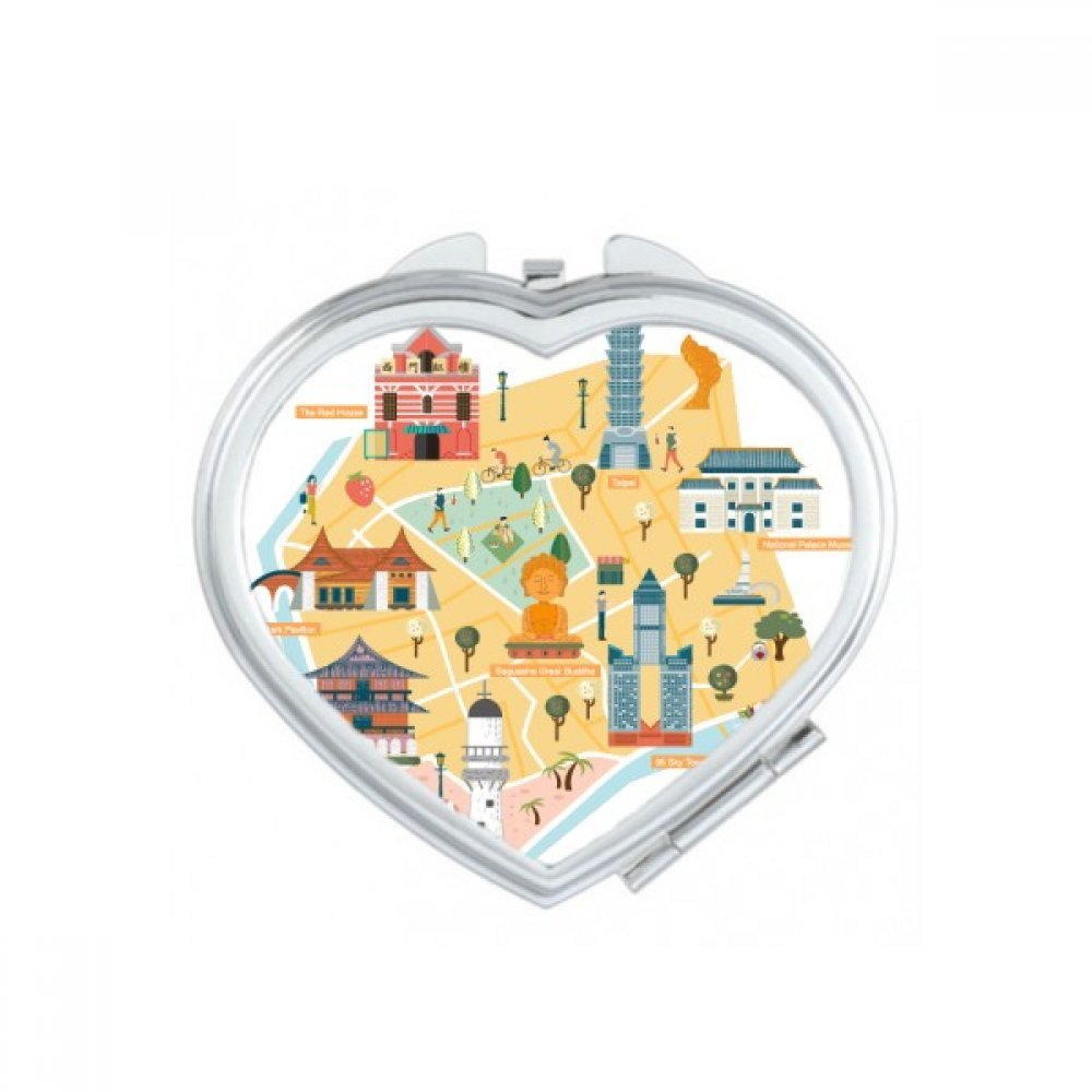 Miroir de poche multicolore, le petit cadeau mignon parfait