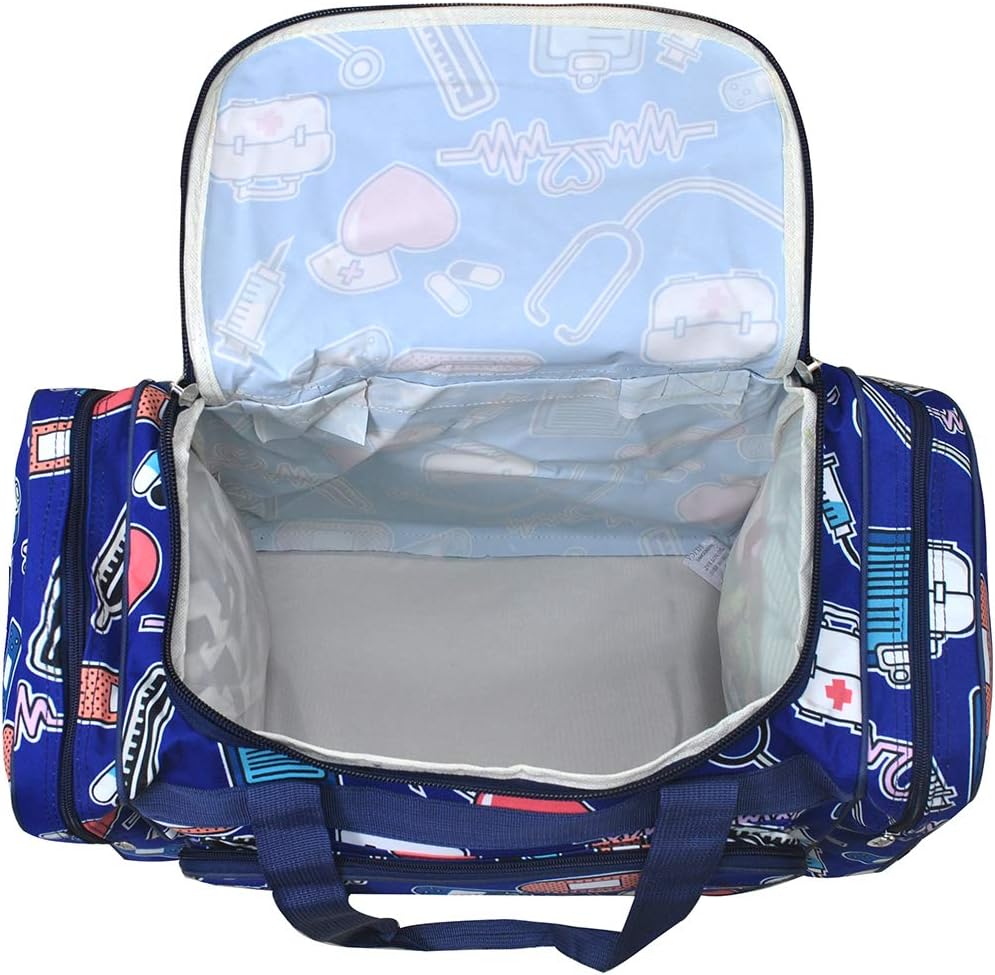 NGIL Canvas 23" inch Duffle Bag (Nurse Theme)