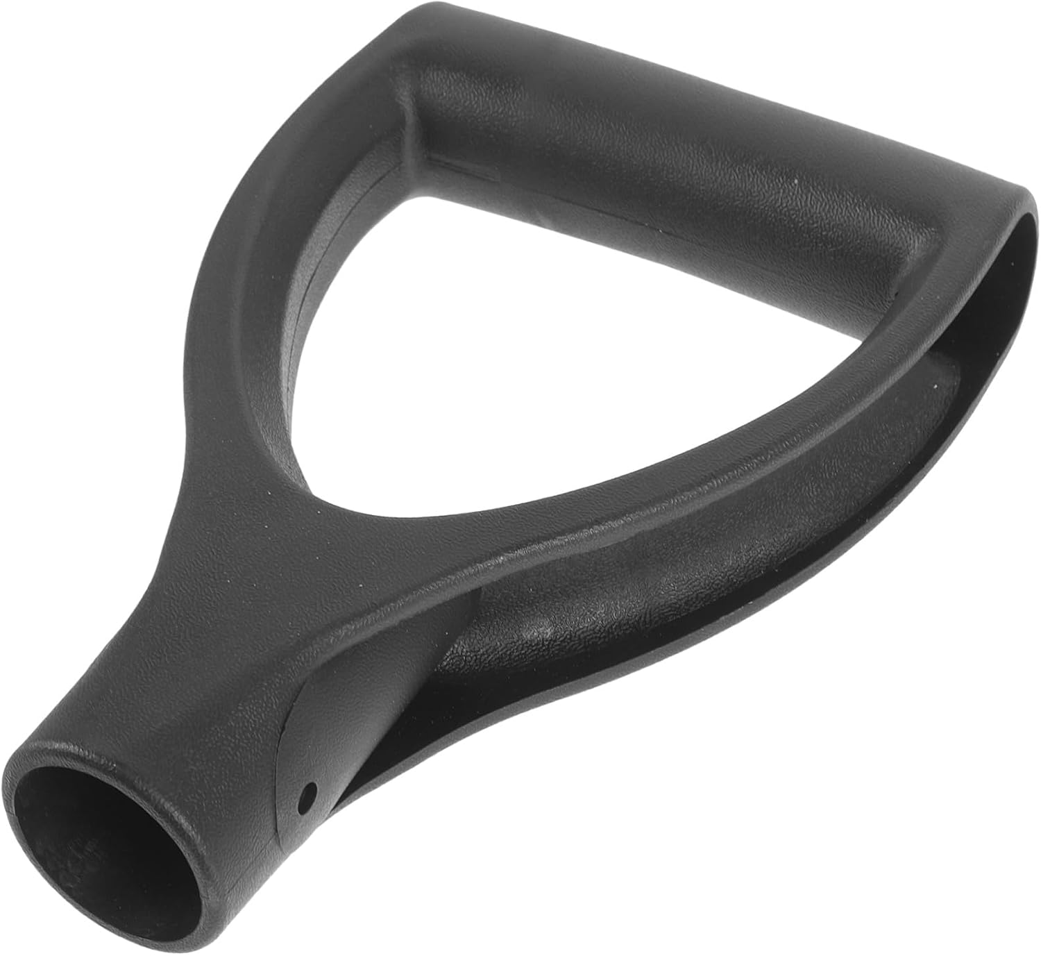D Shaped Spade Handle Grip Replacement Black Plastic Ergonomic