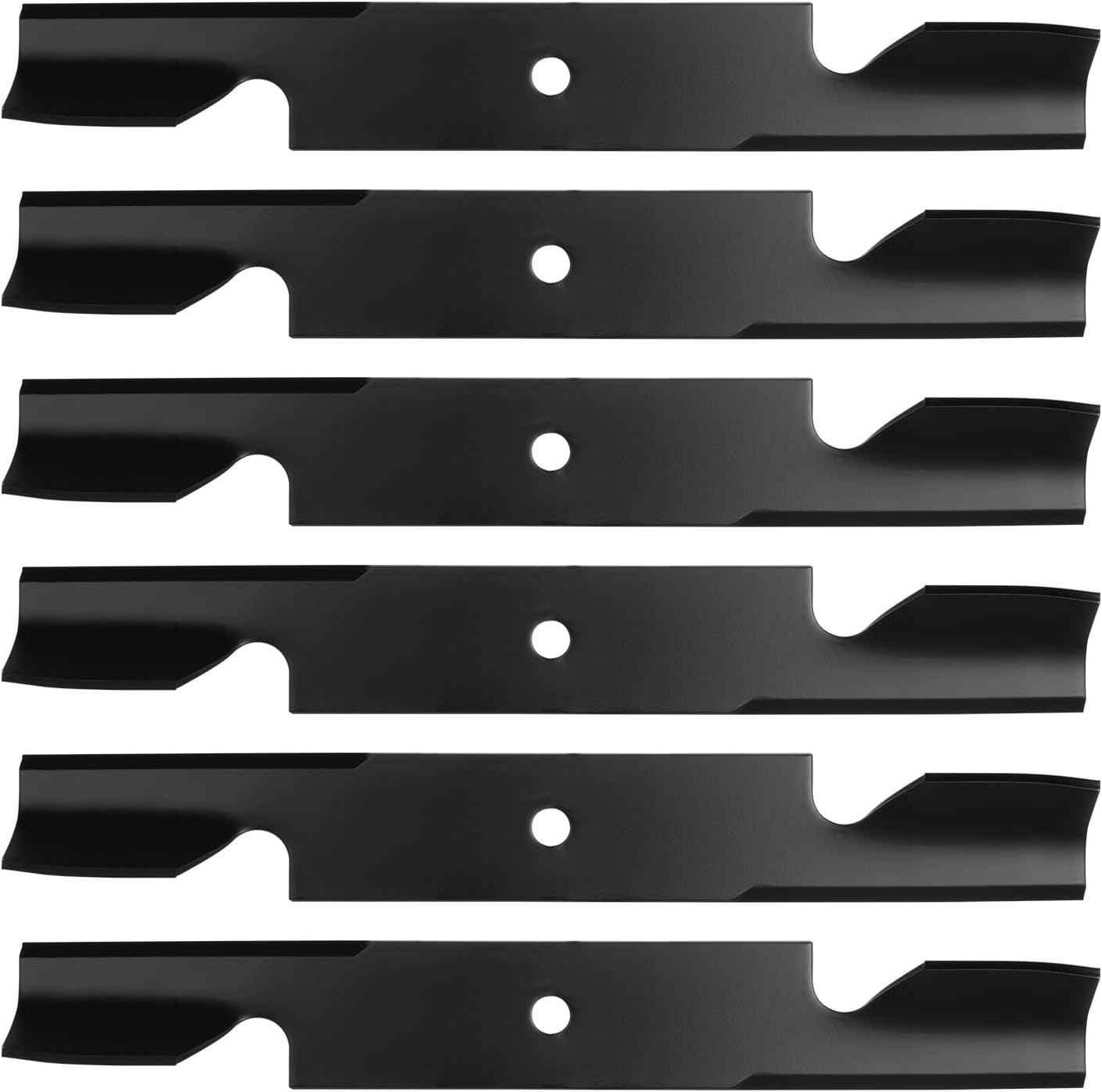 High Lift Lawn Mower Blades 6 Pack - 36" & 52" Deck Blades 482878, Compatible with S-Cag Tiger Cub/Turf Tiger/Wildcat, Replaces 481707, 48108, 482462 & More