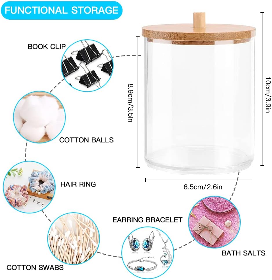 Otostar Bathroom Accessory Set Plastic Bathroom Accessories Set with Soap Dispenser Toothbrush Holder Qtip Holder Tumbler Soap Dish Toilet Brush Holder Trash Can Housewarming Gifts Bath Set (Pink)