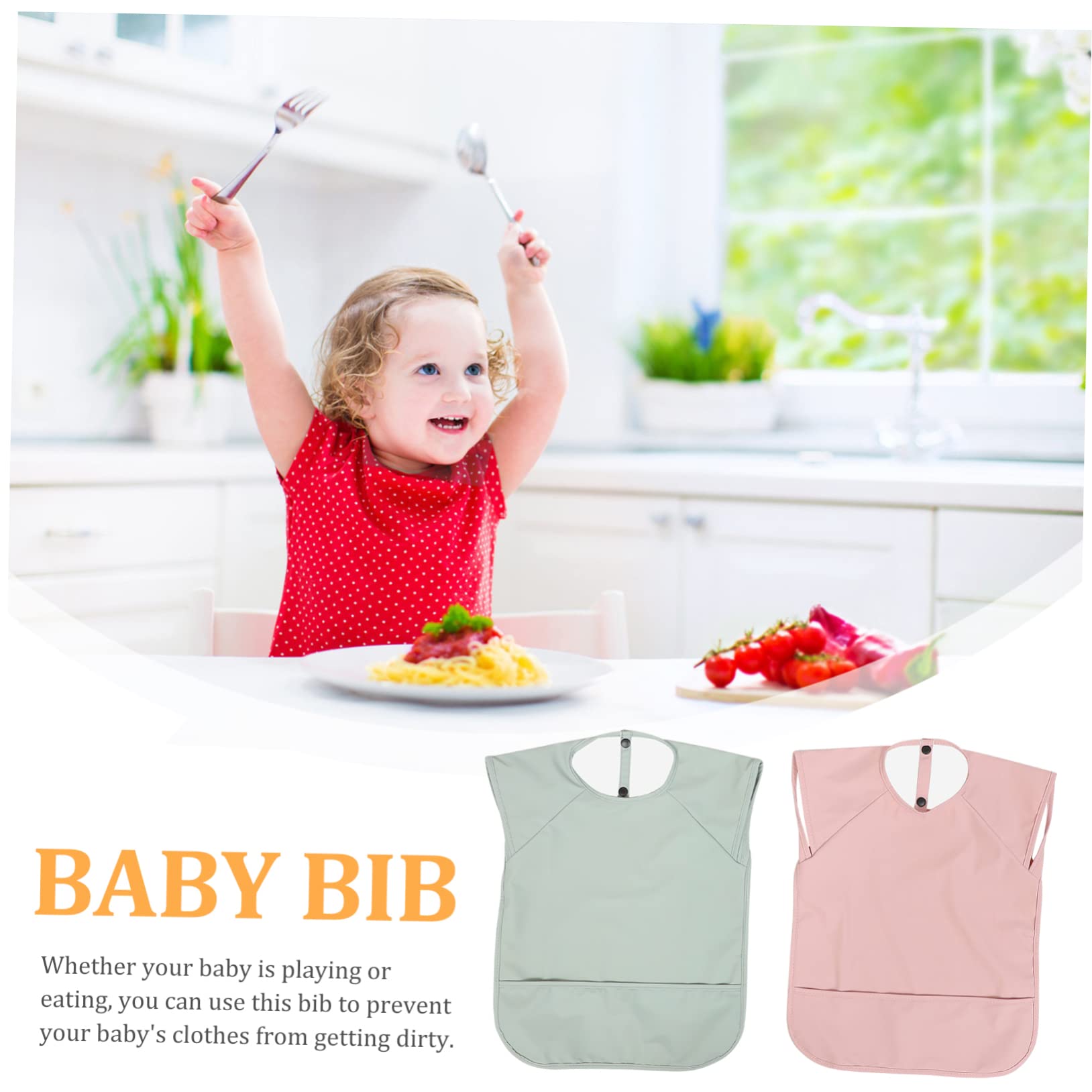 BESTonZON Bavaglino Per Mangiare Bavaglino Che Sbava Bavaglino Impermeabile Per Mangiare Bavaglini Grembiule Bavaglini Alla Moda Per Bavaglini Impermeabili Bavaglino Per Mangiare Bavaglini