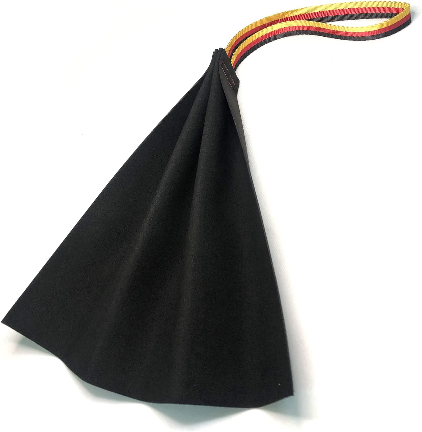 Leather Bite Rag for Dog Training, K9 Puppy Toy to Build Prey Drive,Train Bite Grip,Play Tug of War Game with Handle