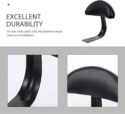 Miniatura 7 de Asiento trasero de coche eléctrico para bicicleta eléctrica, respaldo de motocicleta para bicicleta, cojín de asiento trasero de bicicleta, silla de