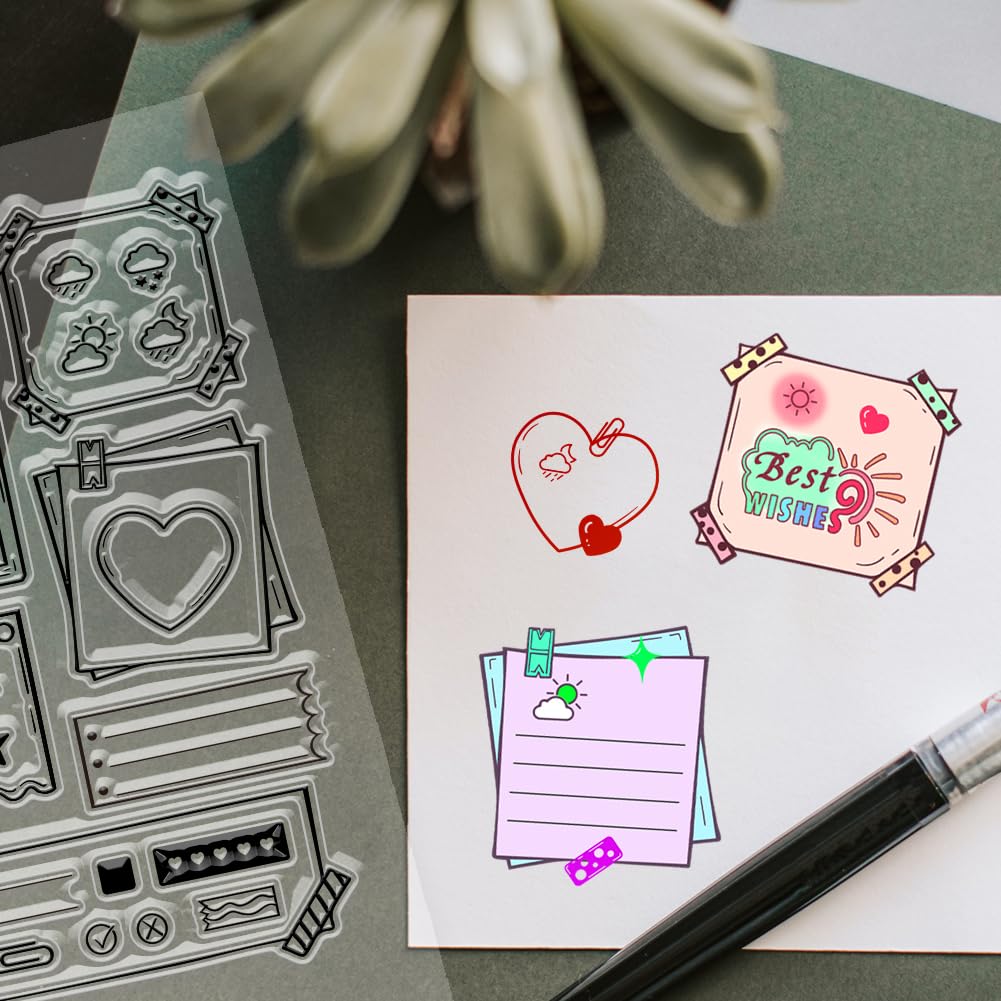 Stamps For Card Making CHGCRAFT Musical Notes Clear Stamps Musical ...