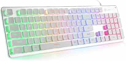 有線ゲーミングキーボード RGBライティング Amazon | ゲーミングキーボード 有線 バックライト