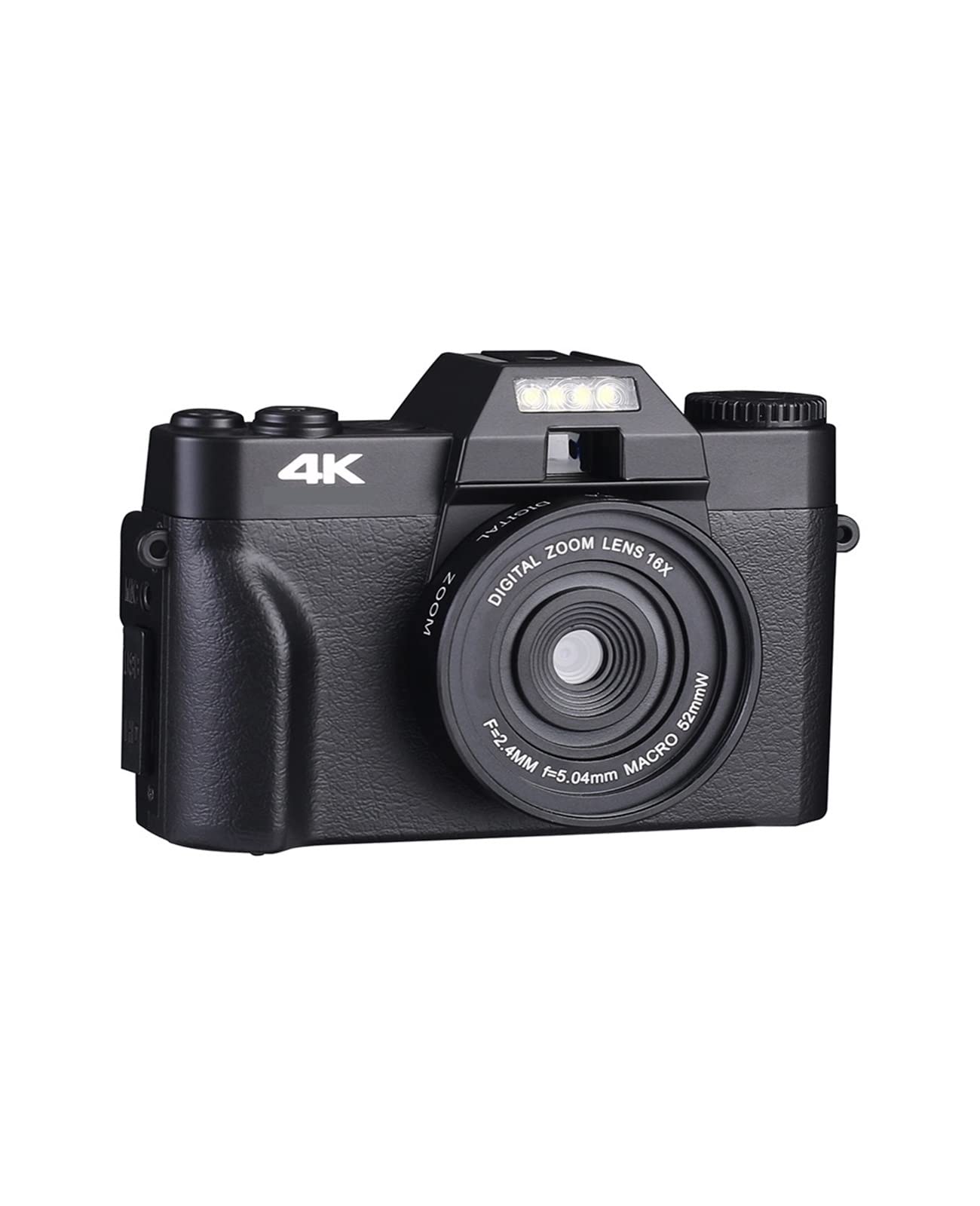CVFRDD Digital Video Camera Vlog Camcorder For Portable Handheld 16X Digital Zoom 30MP Video And Photography(Standard,Camera only)