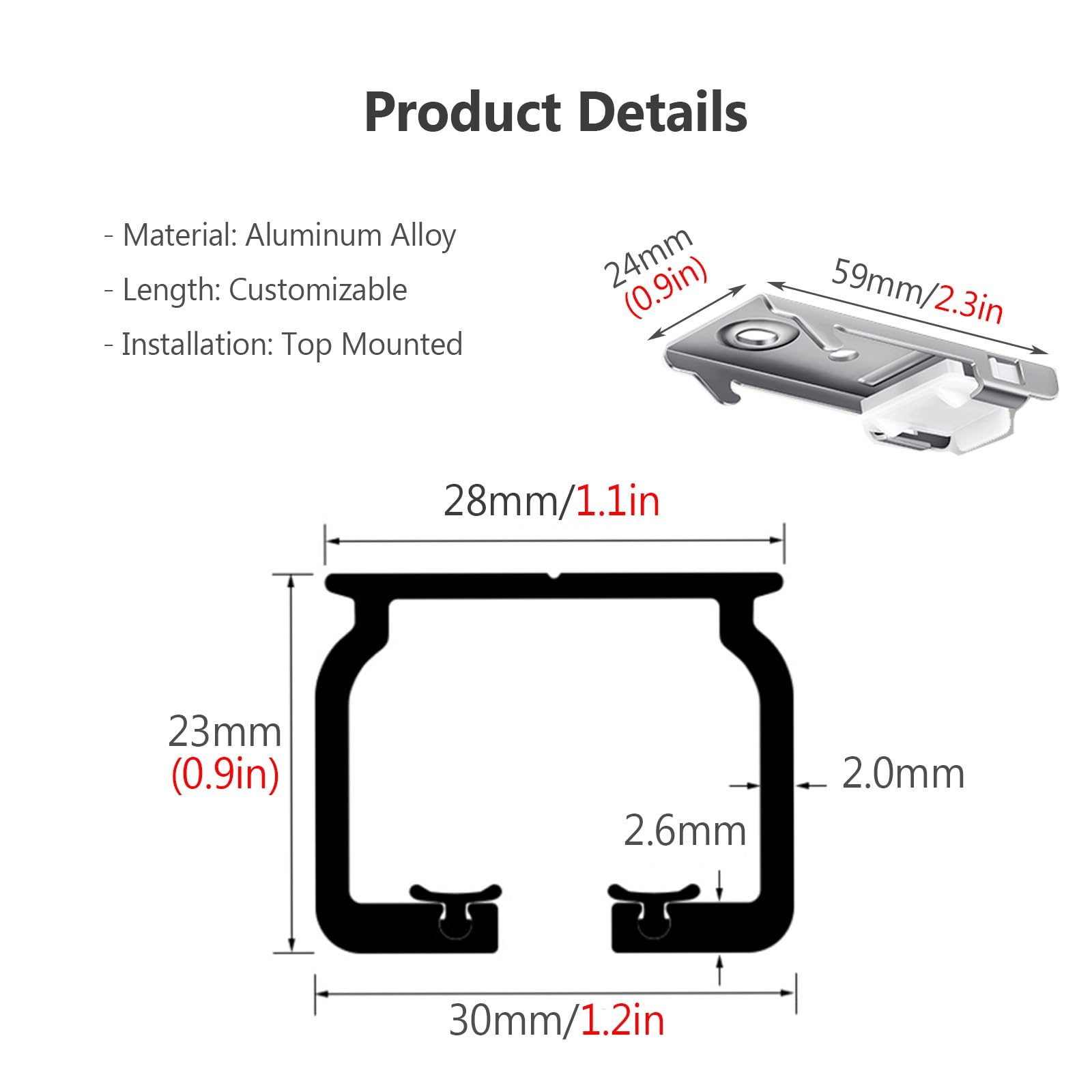 Ceiling Track Kit With Hooks & Silent Wheels, 5ft To 32ft Extra Long Curtain Tracks Rods System, Straight Heavy Duty Sliding Curtain Rod for Shared Bedrooms/ Office Space ( Color : Ceiling Mounted , S