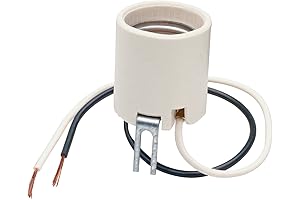 Legrand-Pass & Seymour Porcelain Lamp Holder: Robust Lighting Fixture for Enhanced Luminosity