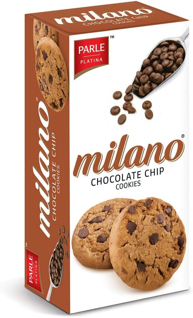 Parle Platina Milano Chocolate Chip Cookies 120g