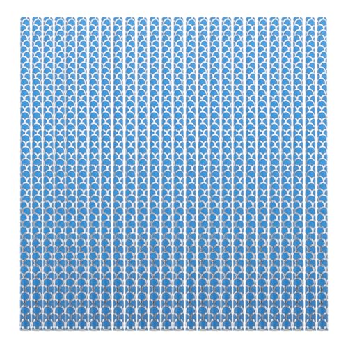 Veemoon 100pcs pitillos de papel biodegradables diseño cola brillante miniatura 1