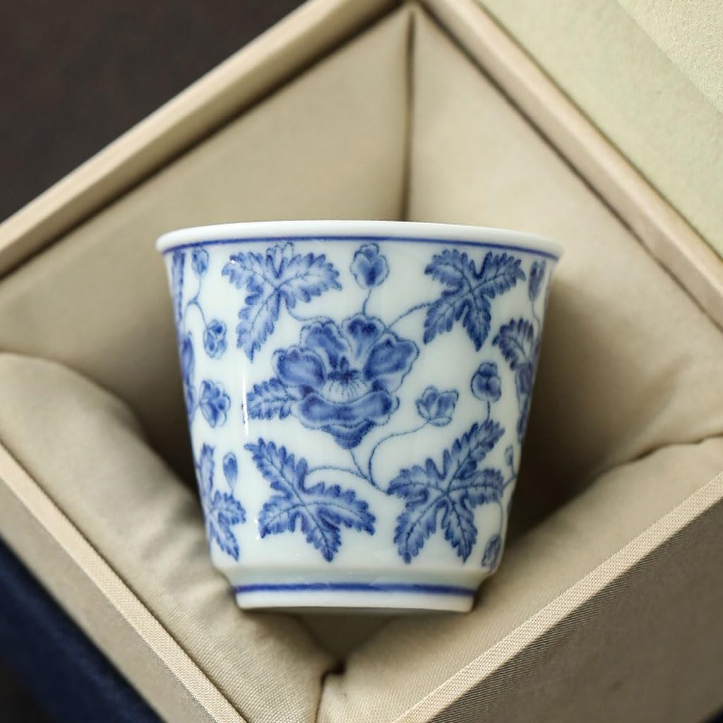 Filiżanka do herbaty Biała Porcelana Ceramiczna Kubek do Herbaty, Mały Domowy Kubek Do Herbaty, Osobisty Popołudniowy Kubek do herbaty Pojemnik do zanurzania