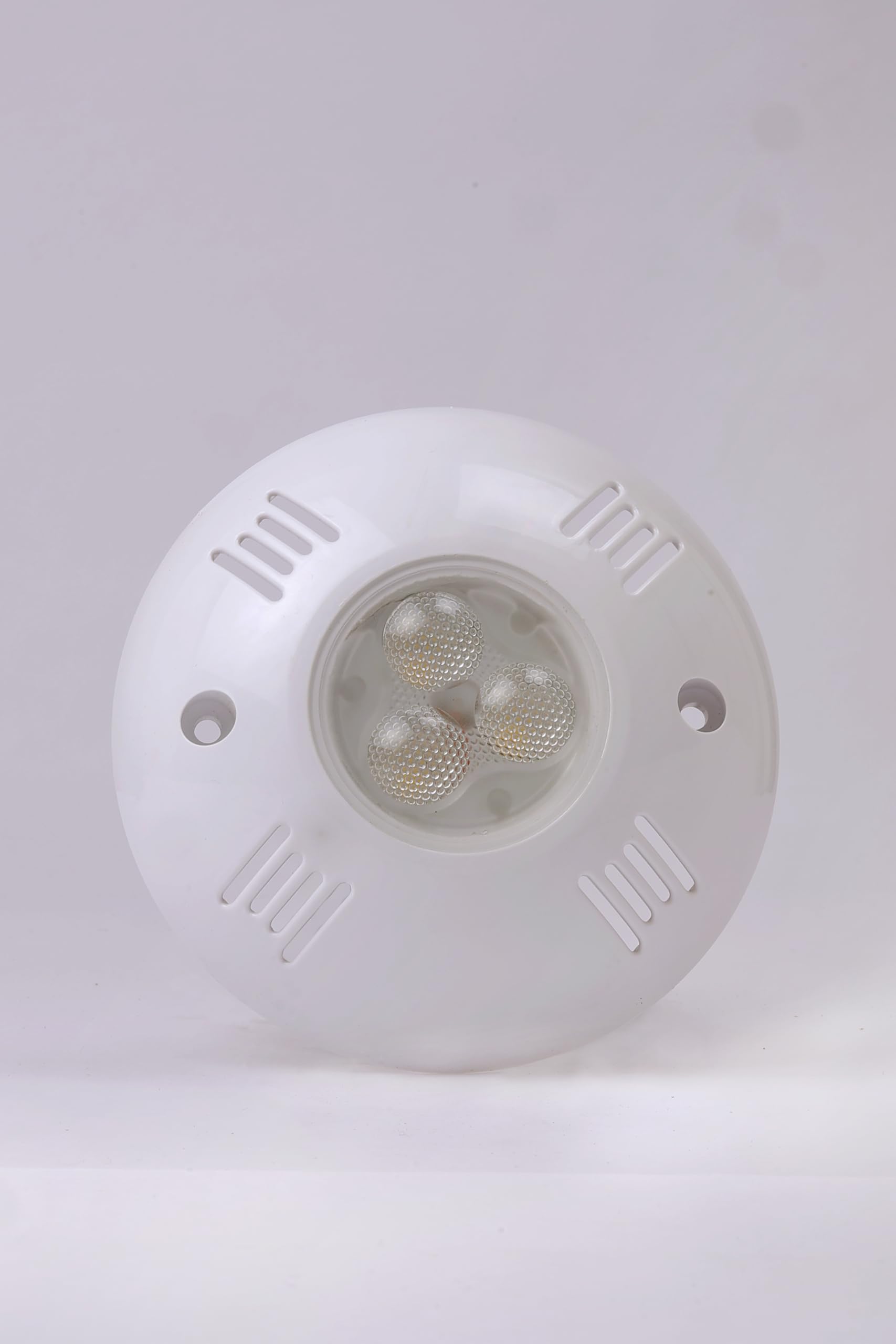 HUMA Fountains and Pools 3 LED 9 WATT ABS Body LED Underwater Swimming Pool Light Dia - 5" Thickness - 40 MM (HF06) (Blue)