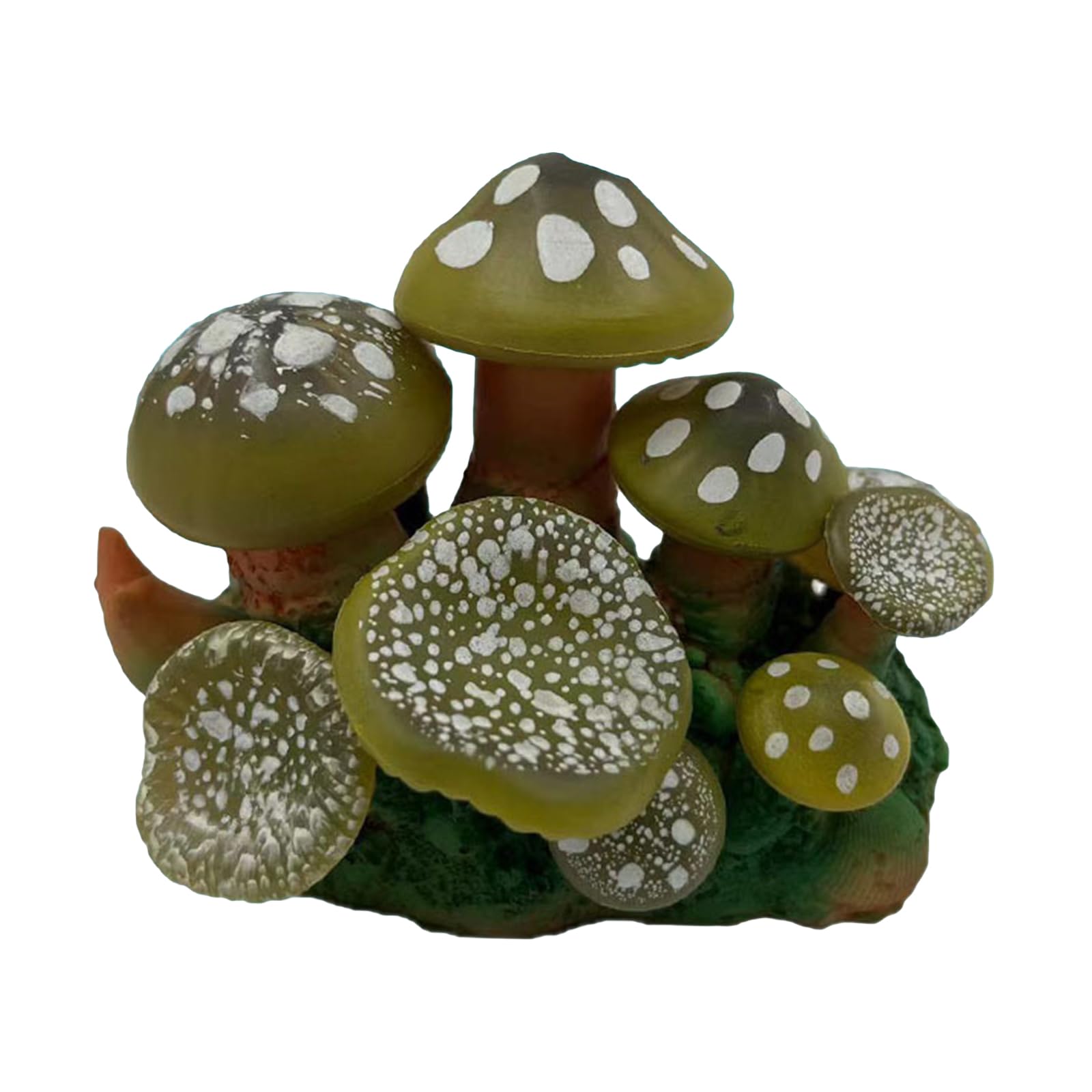 Nucelit Aquarium Colorful Soft Mushroom Craft Set Sea Creature Terrarium Habitat Aquarium Underwater Artificial Plant Water Life Accessories