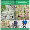 Kinaba Weed Grabber Remover Garden Tools for Driveway Patio Sidewalk, Crack and Crevice Weeding Tool and Broom