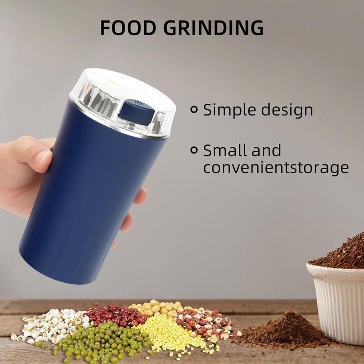 BRIXELL Mini Electric Grinder - Coffee & Spice -8