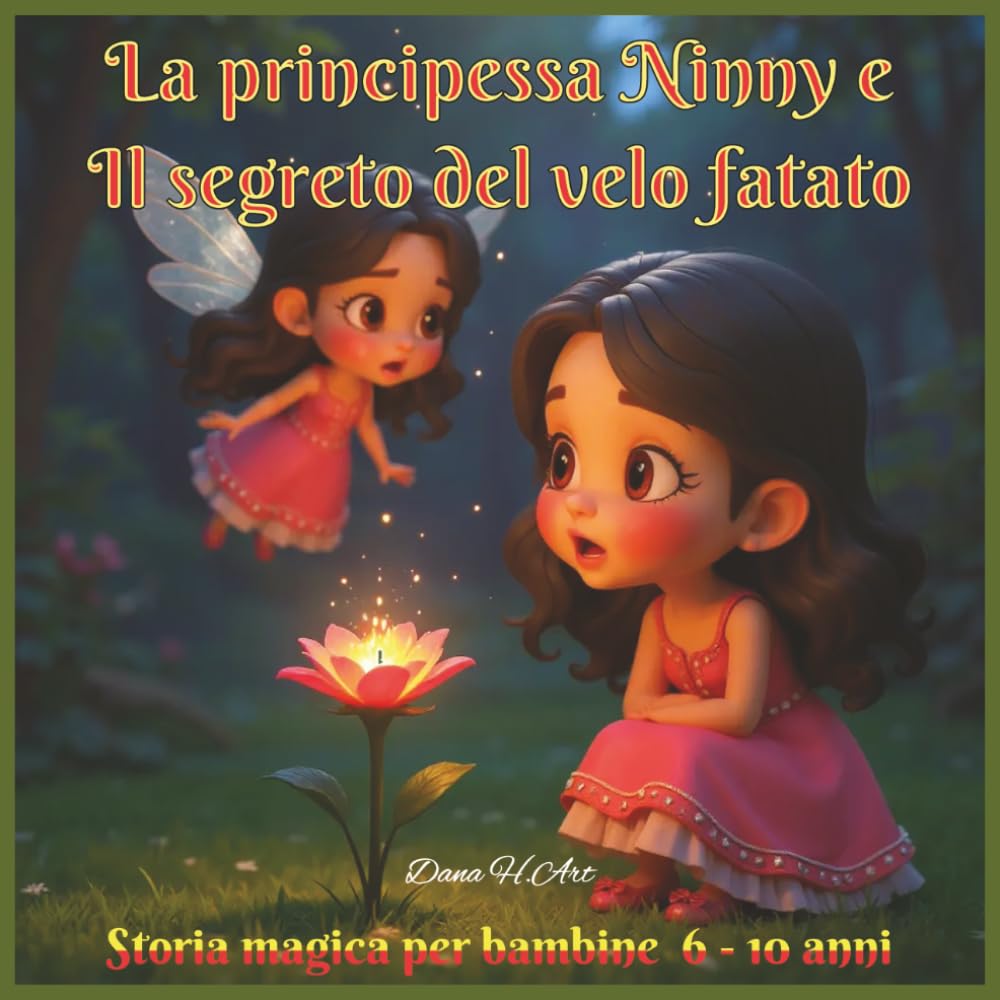 La principessa Ninny e Il segreto del velo fatato: Storia magica per bambine 6 - 10 anni