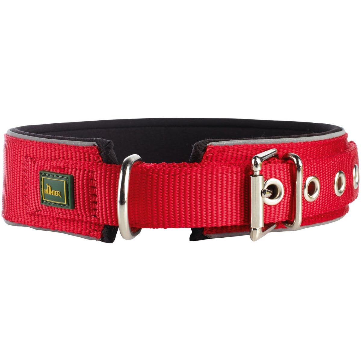 Hunter - Reflect Collar Neoprene Neck 44-51 Cm 45 Mm Red