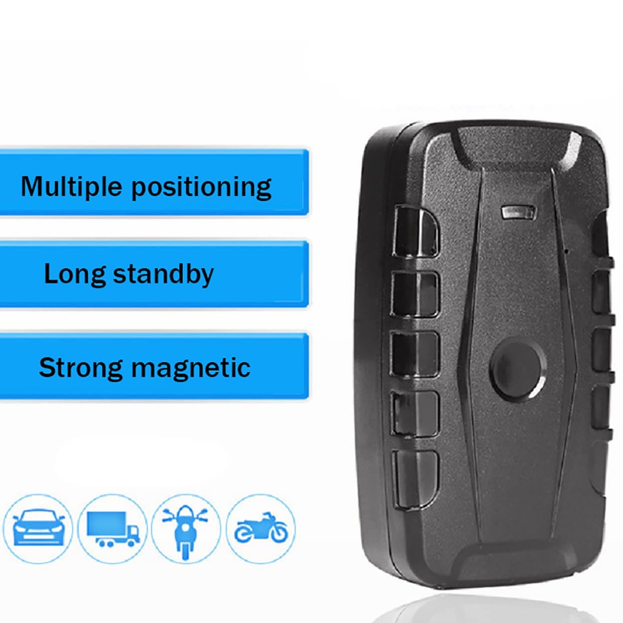 4G Localizzatore GPS per Auto Spia 20000mah, GPS Tracker con Microfono per Veicoli in Standby Ultra Lungo, Forte Dispositivo Antifurto Magnetico Impermeabile, Installazione Gratuita TK918