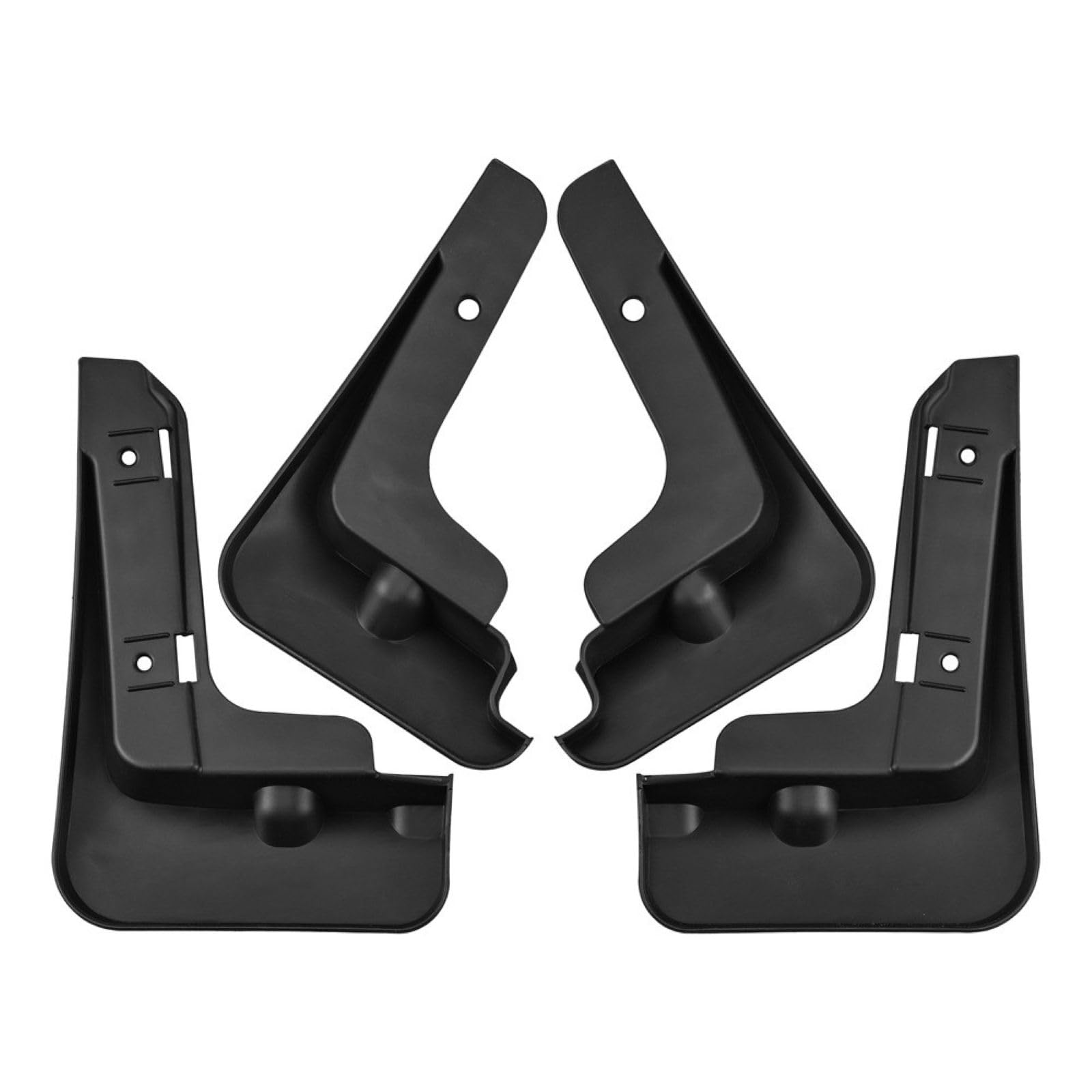 CDQSB 4 Pcs Car Mud Flaps for Wuling Hongguang Mini EV 2024-, Front Rear Fenders Splashproof Splash Guards Mudflaps Protects Accessories