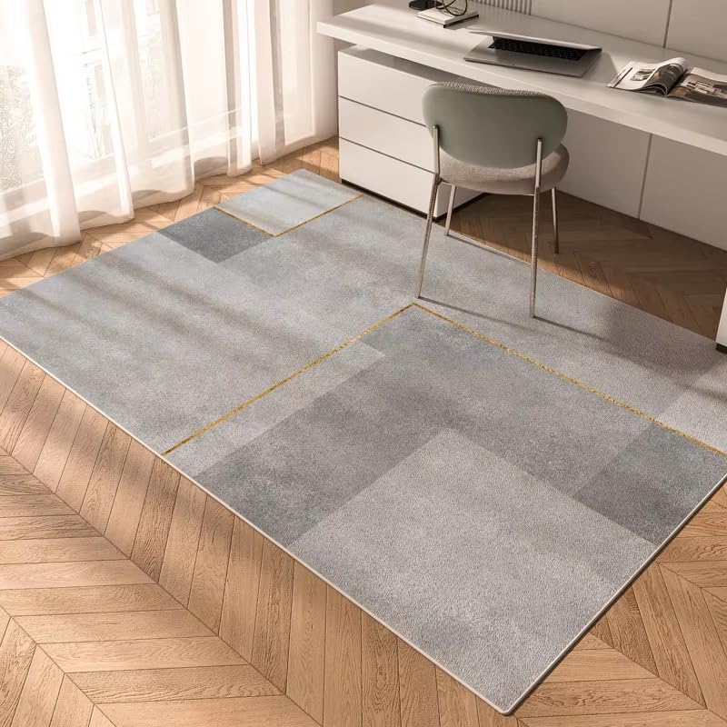 Tapis géométrique antidérapant pour sécuriser les sols glissants